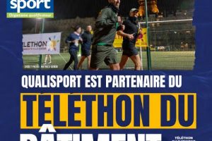 Qualisport est partenaire du Téléthon du Bâtiment 2025 !